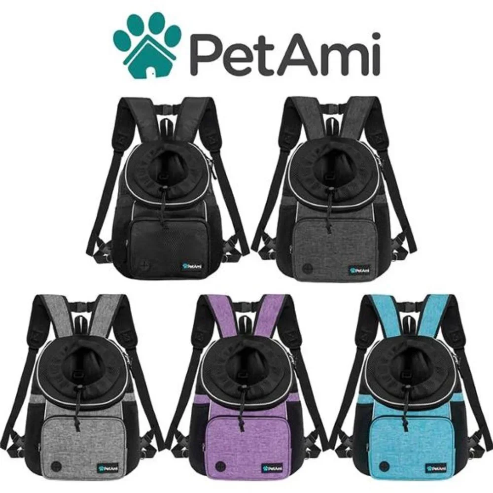 Dog Front Carrier Backpack, Adjustable Dog Pet Cat Chest Carrier Backpack